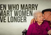 Burrat që martohen me gra të mençura jetojnë më gjatë