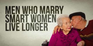 Burrat që martohen me gra të mençura jetojnë më gjatë