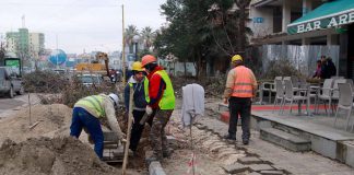 Fier: Nis rikonstruksioni i rrugës ”Ramiz Aranitasi”