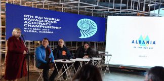Shqipëria do të jetë vendi organizator i kampionatit botëror të Fluturimeve të Lira