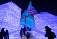 Festivali i Harbin: Ja fotot e qytetit prej akulli në Kinë