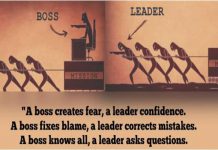 10 ndryshimet mes një shefi dhe një lideri