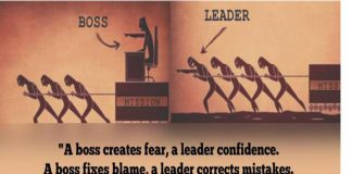 10 ndryshimet mes një shefi dhe një lideri