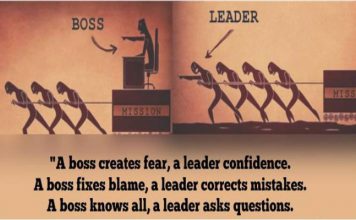 10 ndryshimet mes një shefi dhe një lideri