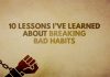 10 këshilla për të hequr dorë nga zakonet e këqija