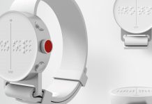 Dot: Ora e parë për të verbër që përmban alfabet Brail