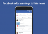 Facebook-u nis me identifikimin e lajmeve false