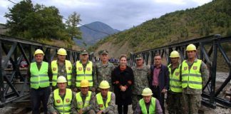 Gramsh, nis ndërtimi i urës që mbante të izoluar 3 mijë banorë