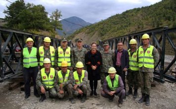 Gramsh, nis ndërtimi i urës që mbante të izoluar 3 mijë banorë