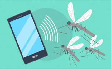 Shpiket telefoni që mban larg mushkonjat