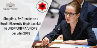 Shqipëria zgjidhet zv/presidente e Bordit Ekzekutiv të tre Agjencive të OKB