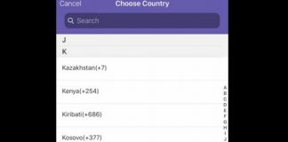 “Viber” i njeh Kosovës kodin telefonik +383