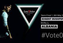 Sonte Eurovisioni, Bushpepa këndon i treti