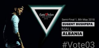 Sonte Eurovisioni, Bushpepa këndon i treti