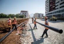 Foto: Nisin punimet për bulevardin në zonën e Kasharit