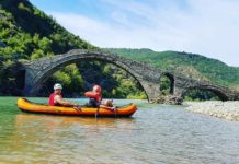 Promovim i turizmit përgjatë rrugës Egnatia, kajak në lumin Shkumbin