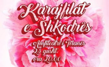 Amfiteatri i Tiranës, muzikë shkodrane me “Karajfilat e Shkodrës”