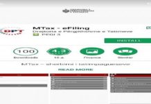 Aplikacioni M-Tax eFiling, informacion në kohë reale rreth detyrimeve tatimore