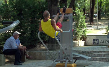 66-vjeçari që merret me sport