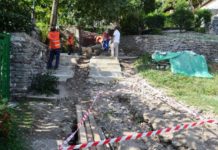 Gjirokastër, rikonstruksion në rrugën “Haxhi Dalipi”