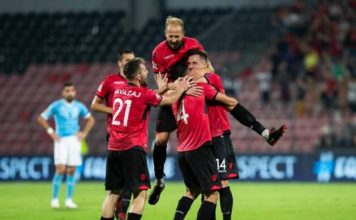 Goli Xhaka, Shqipëria e nis me fitore Ligën e Kombeve