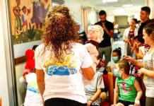 Teatri i Kukullave, shfaqje për fëmijët e sëmurë