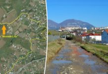 Nisin punimet për rrugën përreth liqenit të Paskuqanit