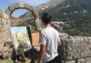 FOTOT/ Art në natyrë, parqet arkeologjike nën ‘lupën’ e talentëve të rinj