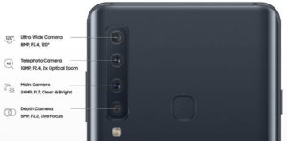 FOTOT/ Samsung paraqet Galaxy A9 (2018), i pari me 4 lente kamerash