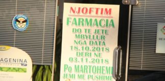 Ndodh në Fier/ Farmacia nxjerr njoftim: Jemi mbyllur, po martohemi!