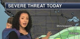 VIDEO/ Meteorologia jep motin me djalin 1 vjeç mbi shpinë