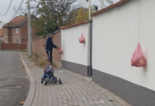 Si në Norvegji, qytetari nga Kosova vendos qese me mollë për kalimtarët