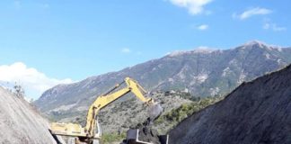 FOTOT/ Punime intensive në tre segmentet e rrugës Kardhiq–Delvinë