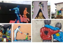 FOTOT/ I keni parë pikturat në Tiranë? Njihuni me talentin që bën art në rrugët e kryeqytetit