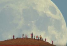 VIDEO/ Pamje të rralla, ‘takim’ me hënën në Kaliforni