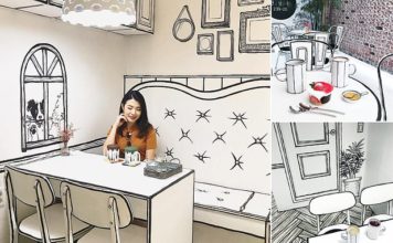 FOTOT/ Nuk është iluzion optik, njihuni me kafenenë që duket si karikaturë