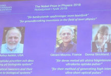 Nobeli në Fizikë shkon për tre shkencëtarët ‘pionerë’ të lazerit, mes tyre një grua