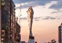 Në qendër të “Zogut të Zi”, vendoset kryevepra e skulptorit shqiptar me famë botërore