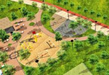 FOTOT/ Tjetër kënd lojërash për fëmijët e Tiranës, ja ku po ndërtohet