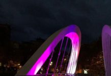 FOTOT/ Një urë e re, me arkitekturë të veçantë i shtohet Tiranës