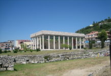 Del në dritë porta antike në Parkun Arkeologjik të Lezhës