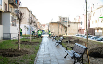 Pas rikualifikimit urban, nis gjelbërimi i zonës së Kombinatit