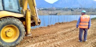 FOTOT/ Zgjatet shëtitorja rreth Liqenit të Farkës