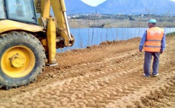 FOTOT/ Zgjatet shëtitorja rreth Liqenit të Farkës