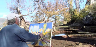 Piktorët dynden në Byshek, i “vjedhin” vjeshtës ngjyrat e fundit