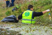 “Eko Mendje” pastron lumin Buna duke hequr 6 ton mbetje