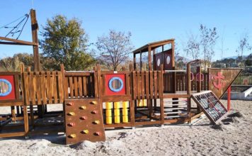 FOTOT/ Një kënd i ri lojërash tek Parku i Liqenit, ja si është transformuar