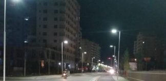 Vlorë, sistem ndriçimi në rrugën e Pyllit të Sodës