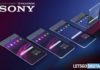 Smartfon transparent, Sony depoziton patentën