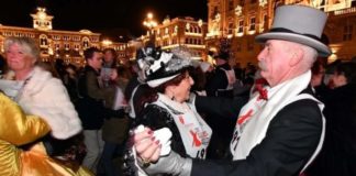 Trieste në Guiness, 1598 çifte kërcejnë valsi